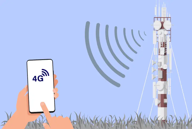 check the cellular coverage