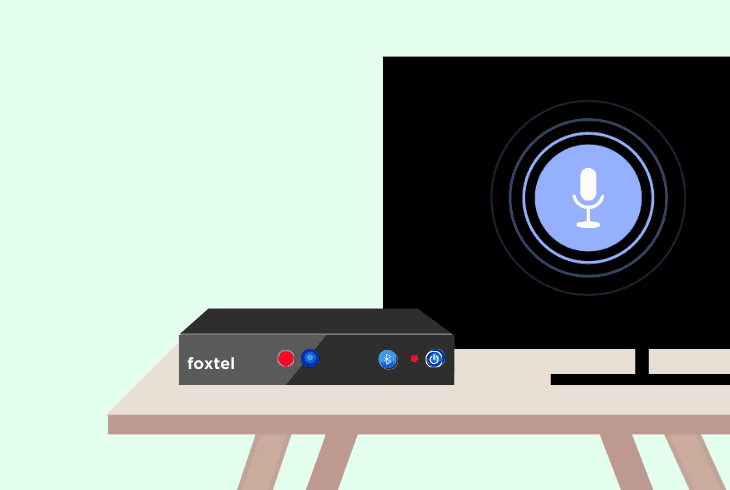 the foxtel voice remote commands