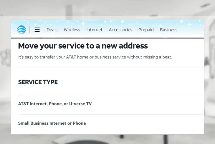 confirming at&t service