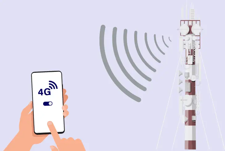 check the mobile cellular coverage