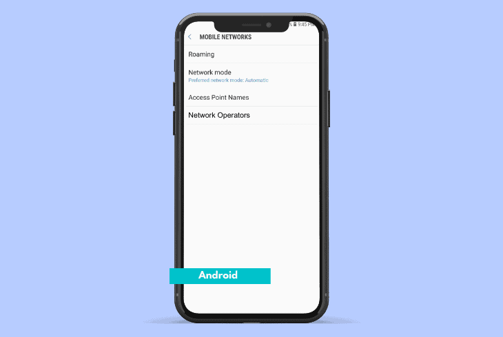 set telstra as the “default” carrier