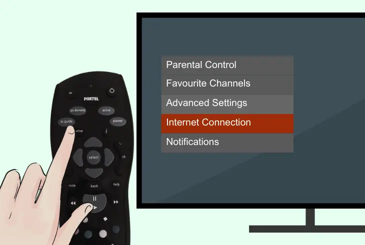 refresh the iq tv box dhcp