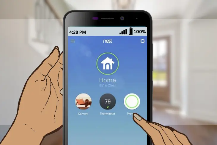 disconnect using the google home app