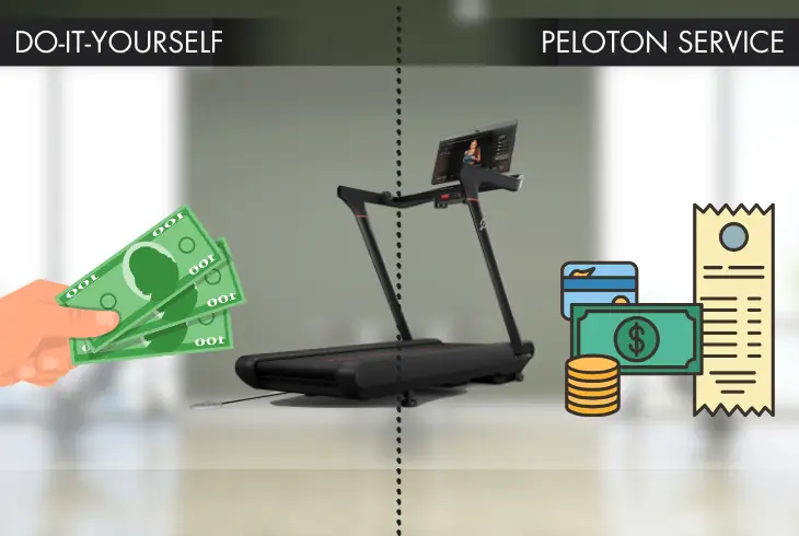 peloton services vs. diy