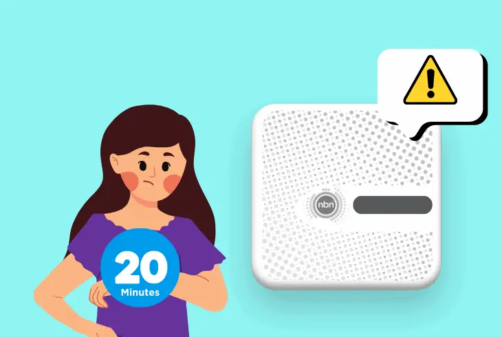 telstra nbn dropping out every 20 minutes