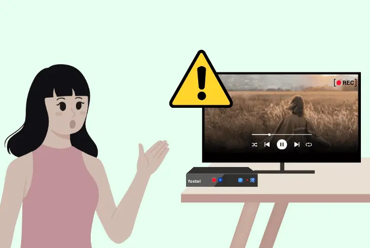 foxtel iq4 recording issues explained
