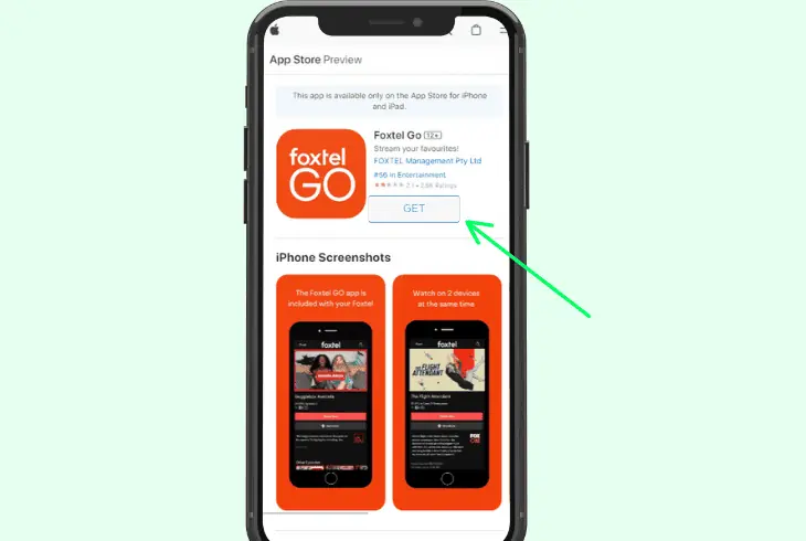 foxtel go app reinstallation ios