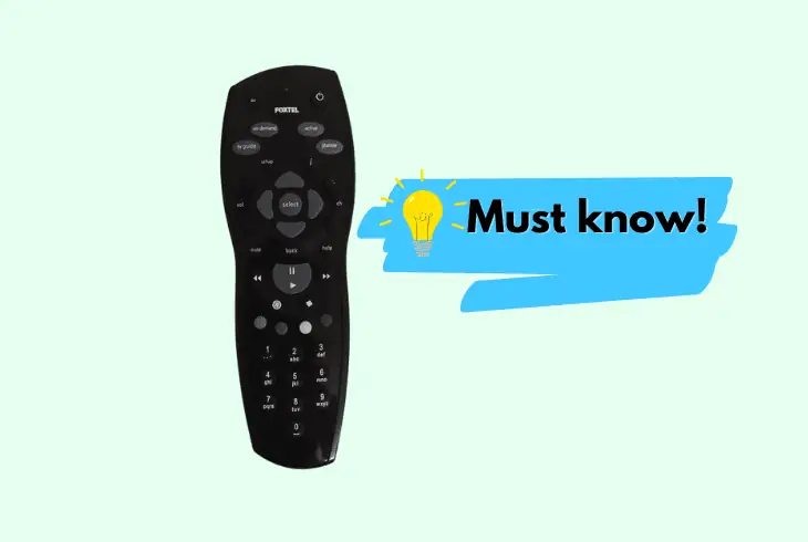must know foxtel remote pairing iq4