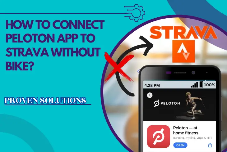 connect peloton app to strava without bike