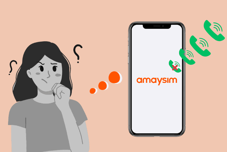 amaysim can't receive incoming calls
