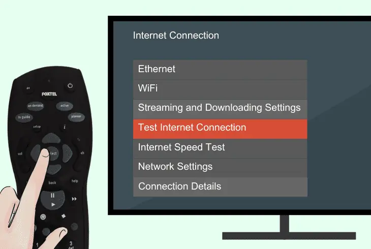 perform quick iq5 network test