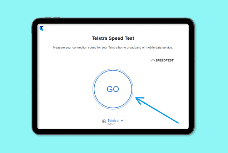 perform an isolation speed test