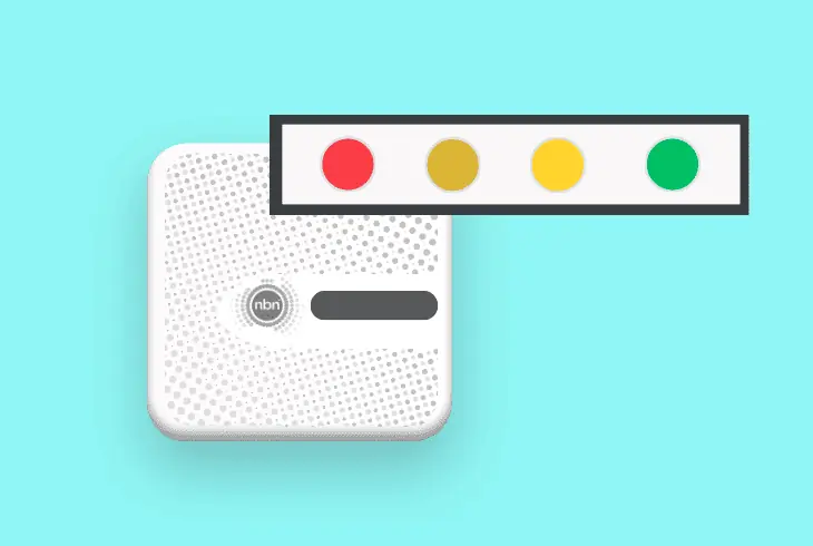 check your nbn box led indicator