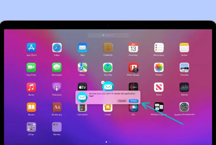 reinstall the “mail” app on macos