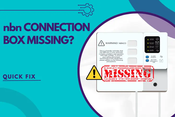 nbn connection box missing