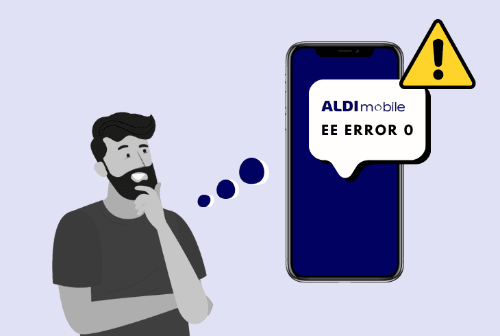 what does error 0 aldi mobile mean