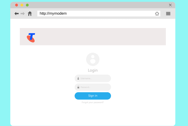 correct the modem’s nbn settings