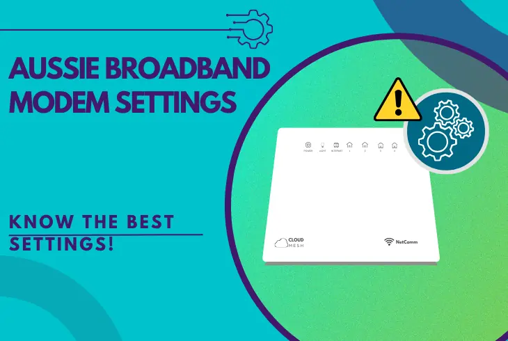 aussie broadband modem settings