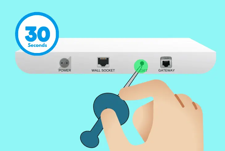 reset your nbn box to default