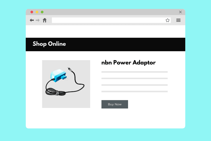 replace the nbn power adapter