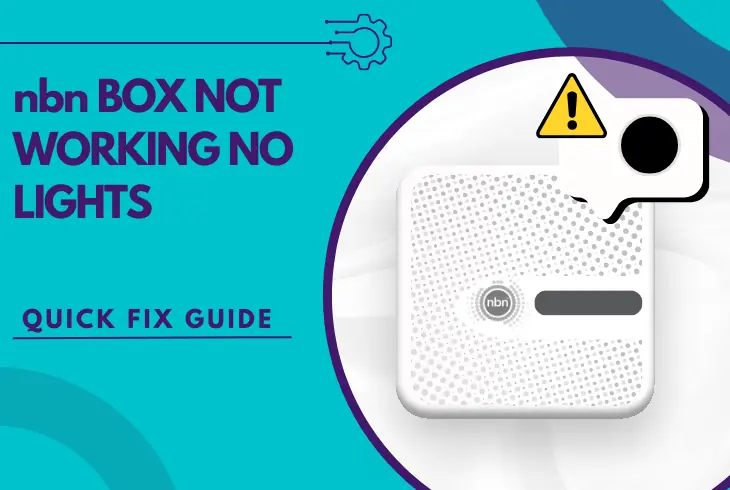 nbn box not working no lights