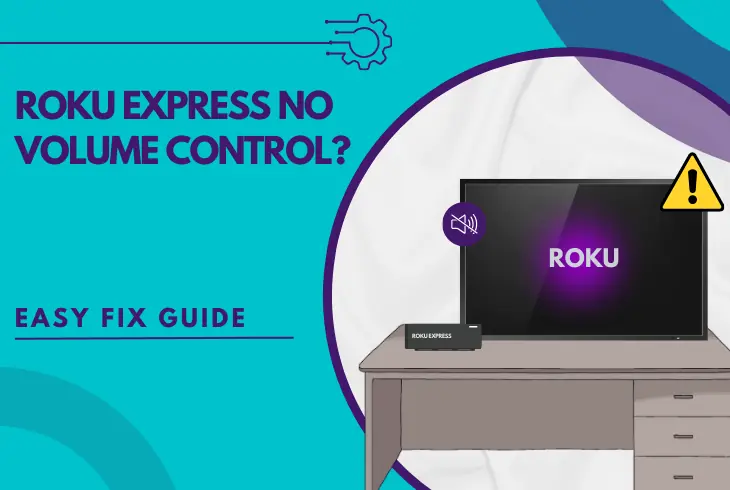 roku express no volume control