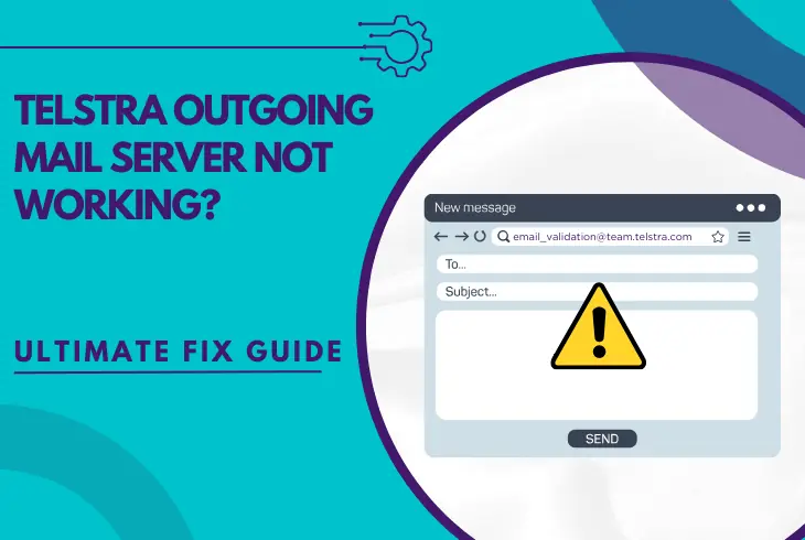telstra outgoing mail server not working