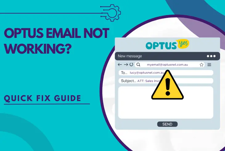 optus email not working