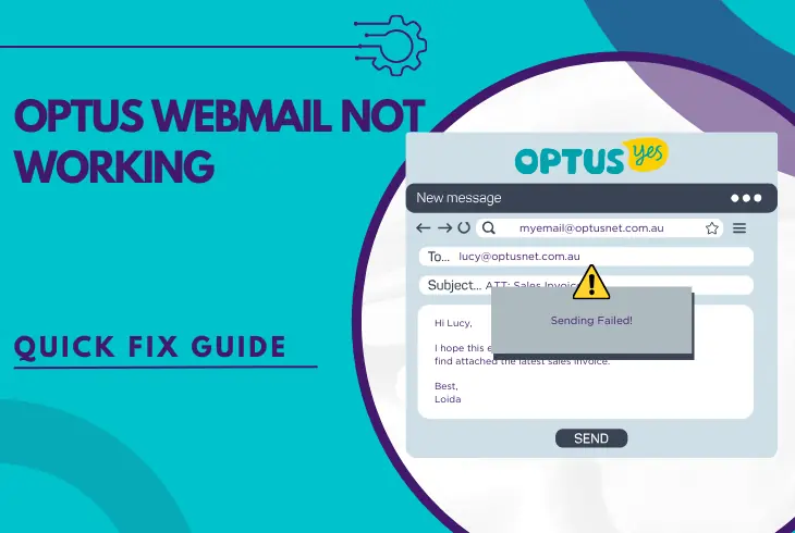 optus webmail not working