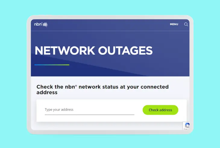 check for network service outage