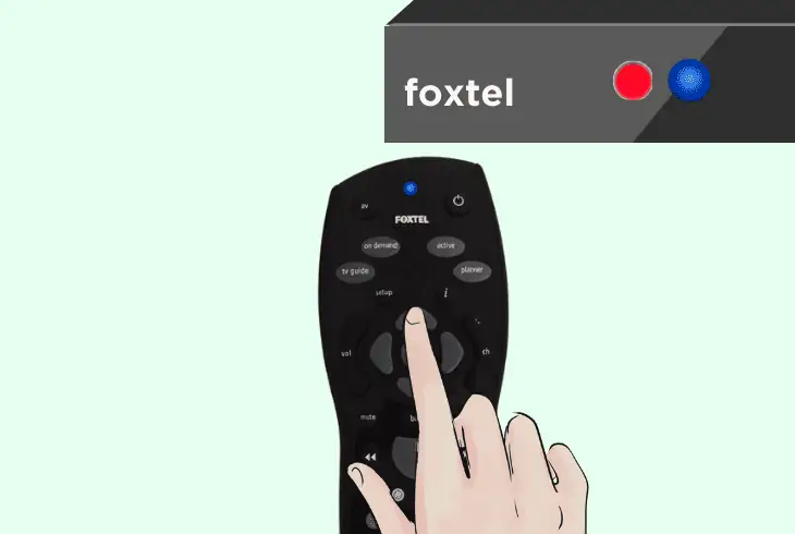 test the foxtel remote pairing