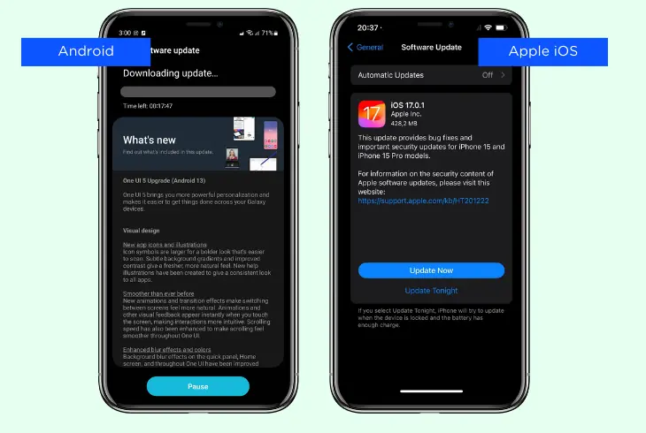 update your playout mobile