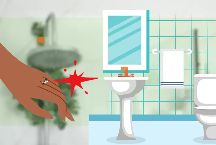 risks of showering with the oura ring