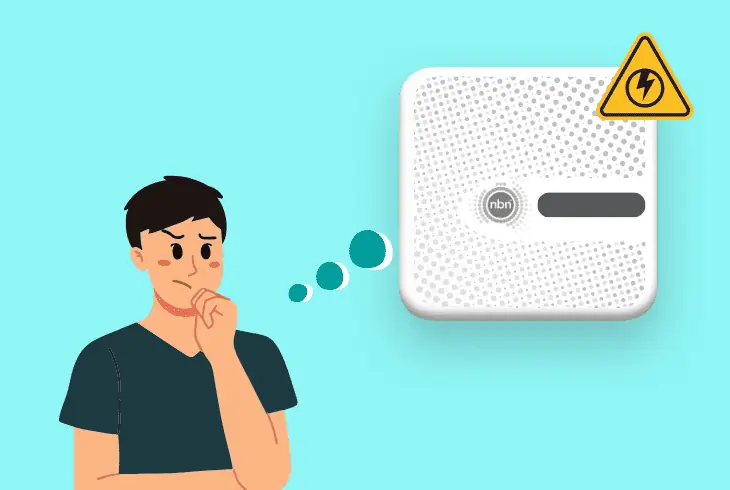 why nbn box not working after storm