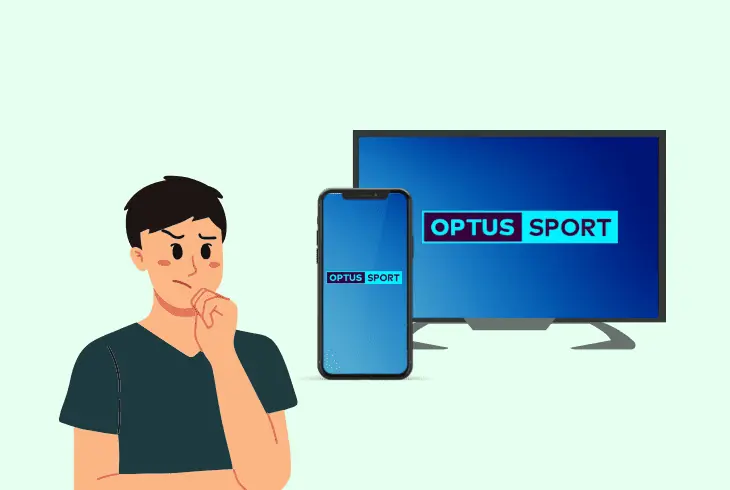how does optus sport work on tv