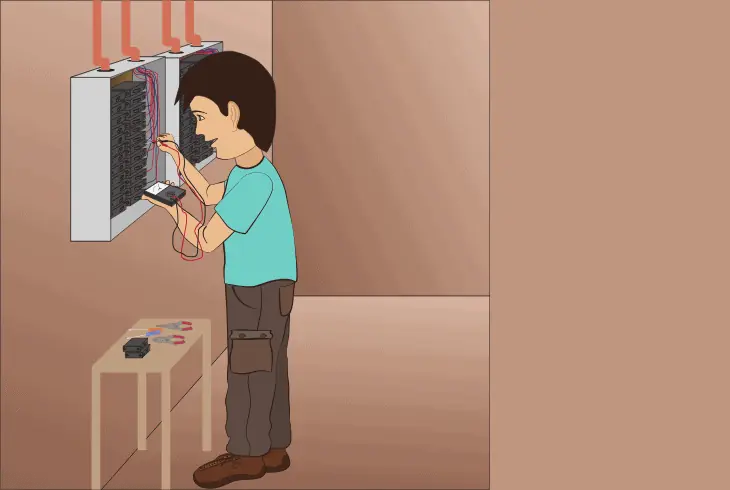 check for a tripped fuse