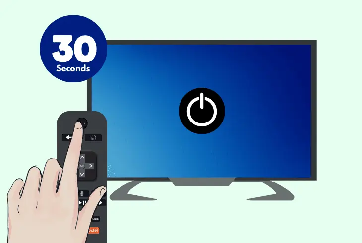 hard reset the tv device