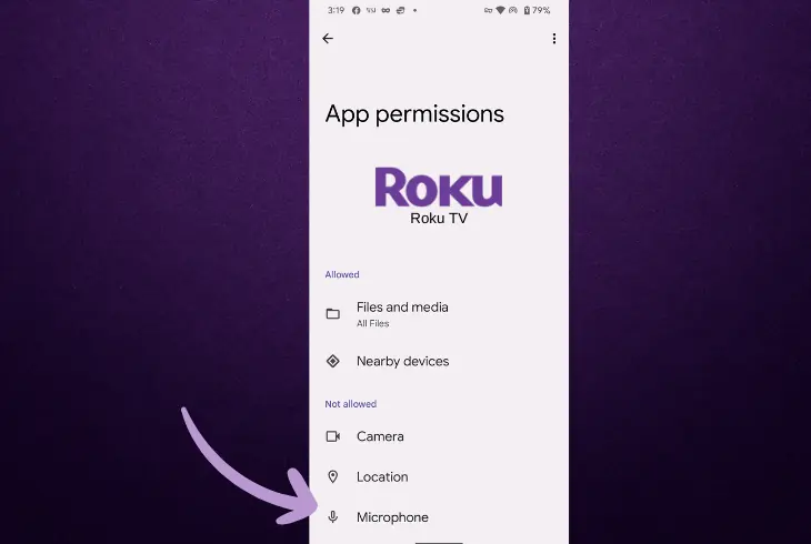 inspect app permissions