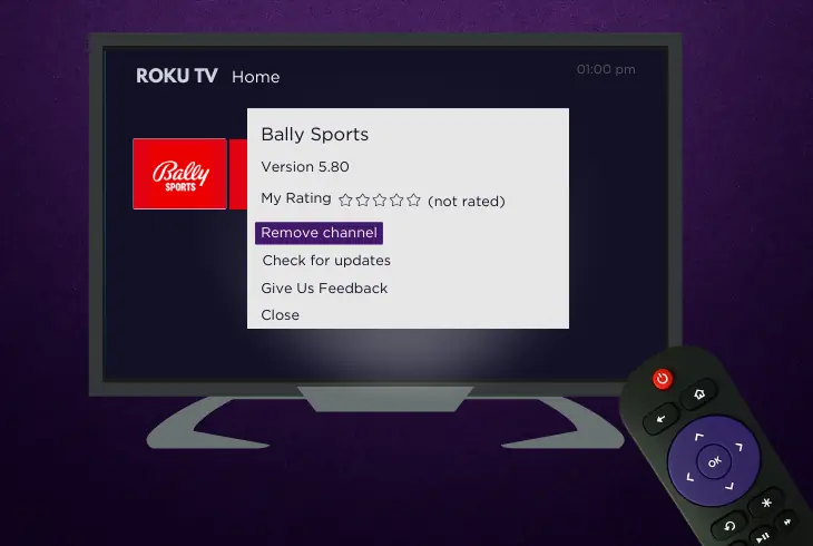 re-add the bally sports channel