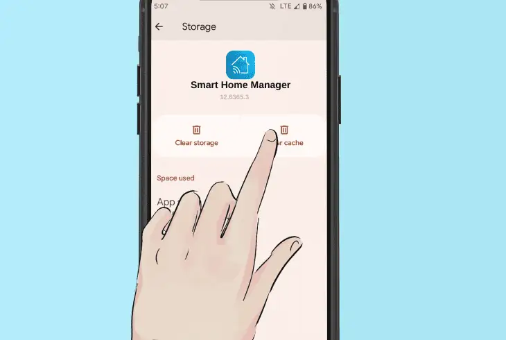 android clear cache