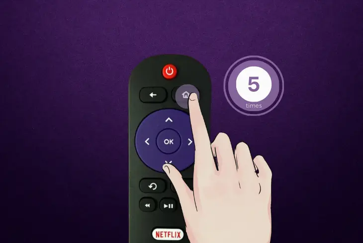 clear the roku device’s cache