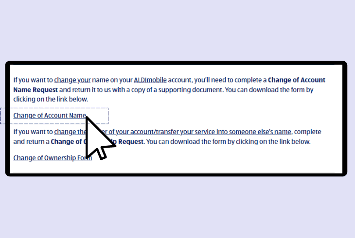 download the name change form