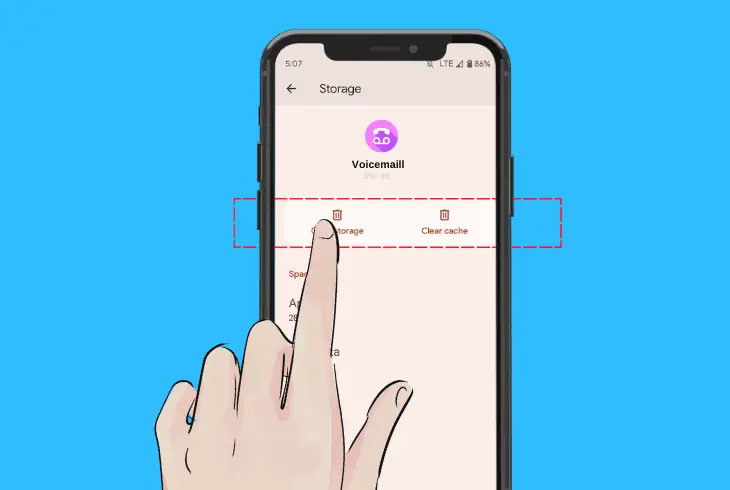 android clear cache