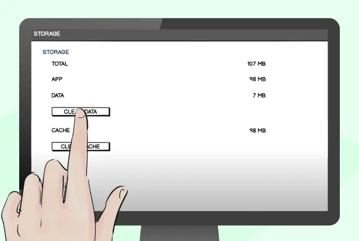 securing your data by clearing your profile