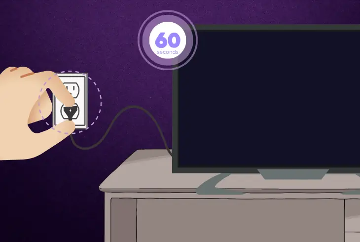 power cycle the roku device