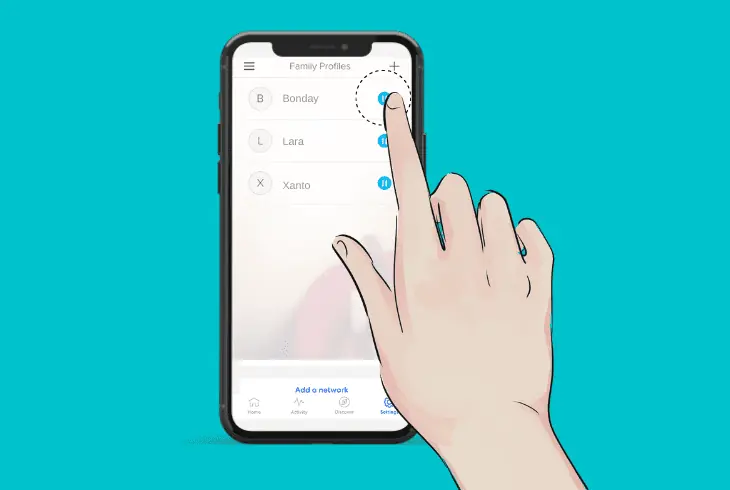manually unpause your device
