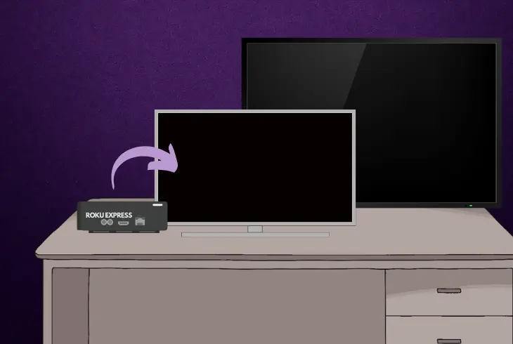 test the roku on different monitor
