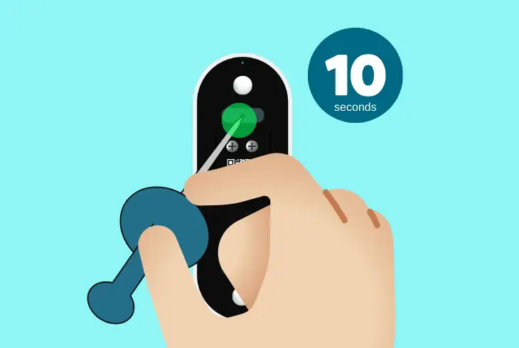 factory reset your nest doorbell