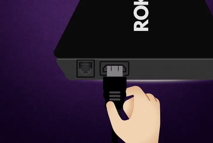 reconnect the roku express