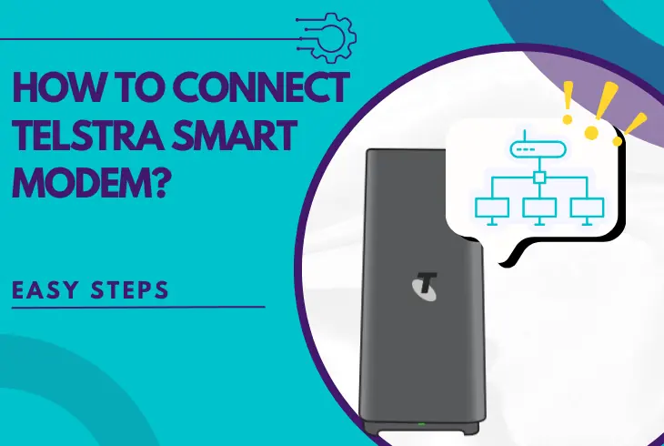 how to connect telstra smart modem